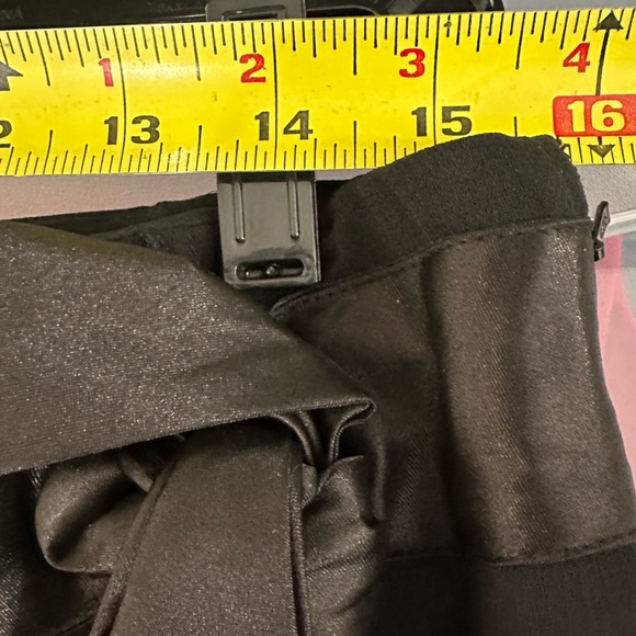 Ario NWT Black Paisley Beaded Embellished Lined Knee Length Skirt Large Holiday - Picture 13 of 16